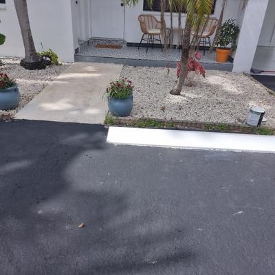 Trabajo exterior de concreto y superficies